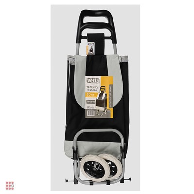 Тележка + сумка, грузоподъемностью до 30кг, колесо D16мм