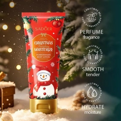 SADOER Лосьон для тела "CHRISTMAS" Pomegranate с экстрактом Граната, 100 гр