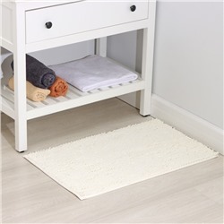 Коврик для дома Доляна «Букли длинные», 50×80 см, молочный