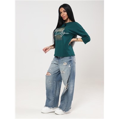 Хоста - футболка изумрудный