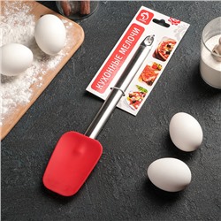 Лопатка кондитерская Доляна «Редмонд», 27.5 см, цвет красный