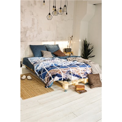 Постельное бельё евро «Этель. Горные вершины», бязь