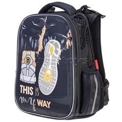 Рюкзак Ergonomic Classic "My way" 37х29х17 см EVA материал светоотраж. 2 отделения 2 кармана