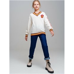 Свитер трикотажный для девочек