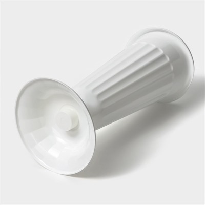 Ваза для цветов под срезку Альтернатива, 5 л, пластиковая, белая