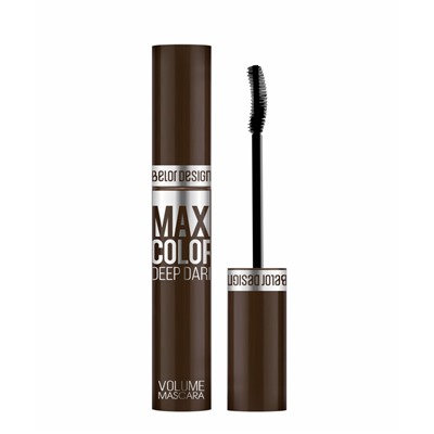 Тушь MAXI COLOR Объемная шоколадная
