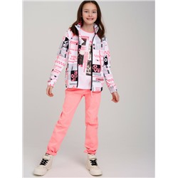 Брюки текстильные для девочек
