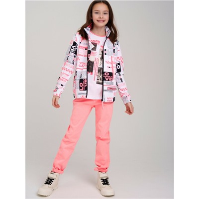 Брюки текстильные для девочек