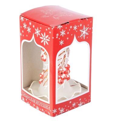 Ёлочная игрушка «Рябинка», h=12 см, МИКС