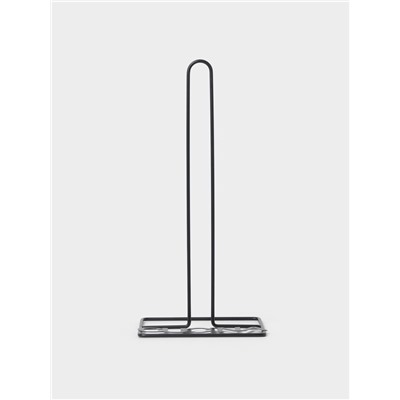 Держатель для бумажных полотенец настольный Доляна, 13.5×15.5×29 см, чёрный