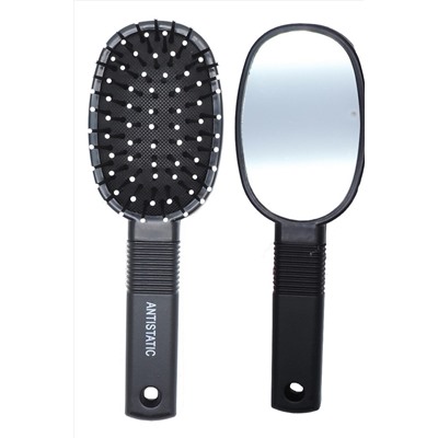 Rama Rose Расчёска массажная с зеркалом, 9880 KRISTALLER, 1105997