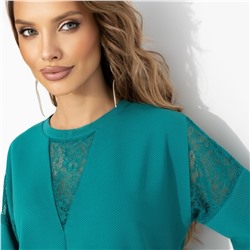 Платье комбинированное, Не по правилам (шик)