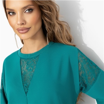 Платье комбинированное, Не по правилам (шик)