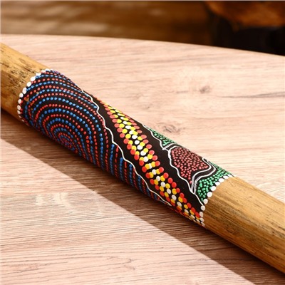 Сувенирный музыкальный инструмент «Посох дождя», 50 см, МИКС