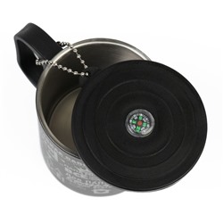 Термокружка «Правила папы», 180 мл, с компасом