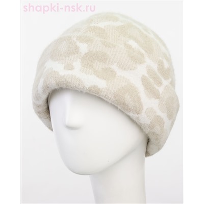 Алиса экомех ягуар трикотаж флис Шапка флис (56-58)