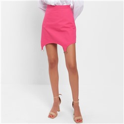 Юбка мини джинсовая женская MIST: Denim, размер 44, розовая