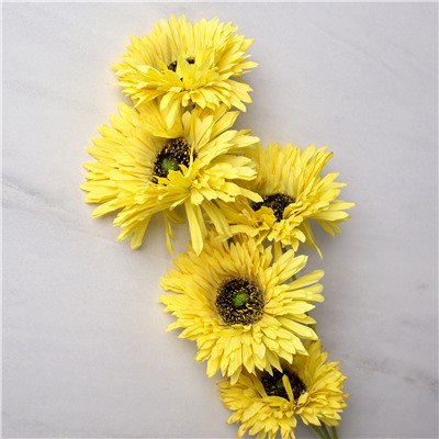 Цветок искусственный Хризантема кустовая 82 см / CCHK-82 /уп 90/1000/