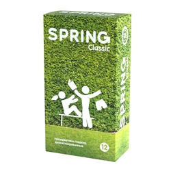 Классические презервативы SPRING CLASSIC - 12 шт.