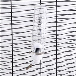 Поилка для грызунов, 125 мл, крепление-пружинка, белая