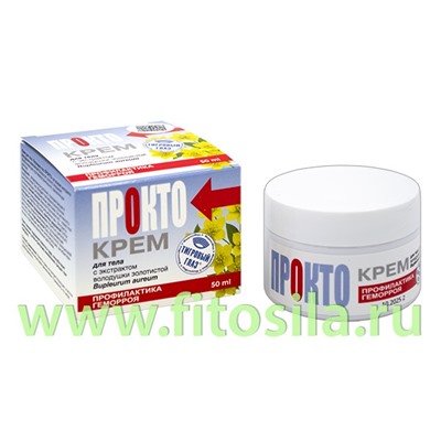 Тигровый глаз ПРОКТО крем для тела банка 50 мл (профилактика геморроя)"МедикоМед"