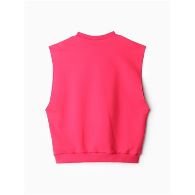 Жилет женский MINAKU: Casual Collection, фуксия, размер 50-52