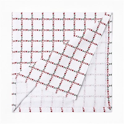 Скатерть «Этель» Flower Cage, 110×149 см, 100% хлопок, рогожка 186 г/м²