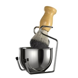 Nail Art Набор для бритья с помазком и чашей, 3 предмета 25246