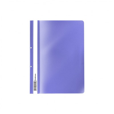 Скоросшиватель А4 пластиковый с перфорацией Diagonal Pastel ассорти 50485 ErichKrause