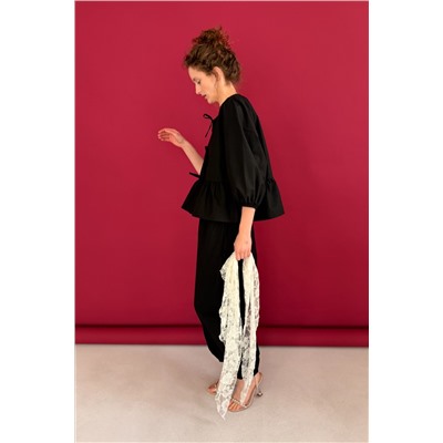 Блузка  NATURE093/03/Черный