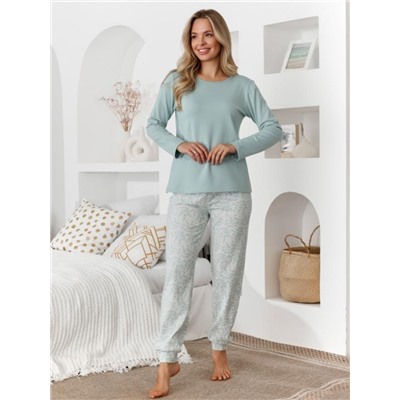 Пижама Жаккард-2 (Мятный)