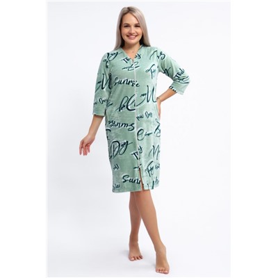 Халат 01 Бренд Rozhkova KV (Оливковый)