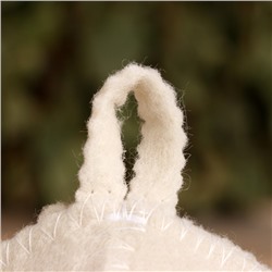 Шапка для бани и сауны, с вышивкой «Горячая штучка», полиэфир 70%, шерсть 30%, «Добропаровъ»