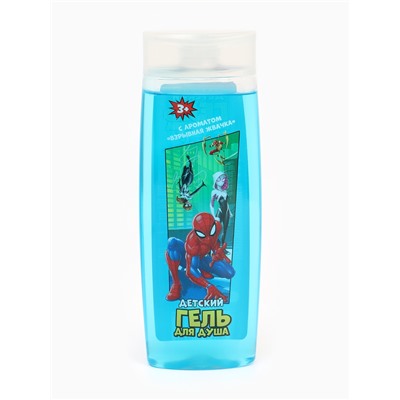 Гель для душа детский, 250 мл, аромат взрывная жвачка, «Человек-паук»