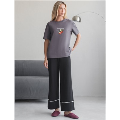 VILATTE Футболка D49.136