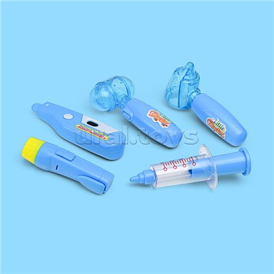 Набор доктора "Терапевтический набор" в пакете (цвет голубой)