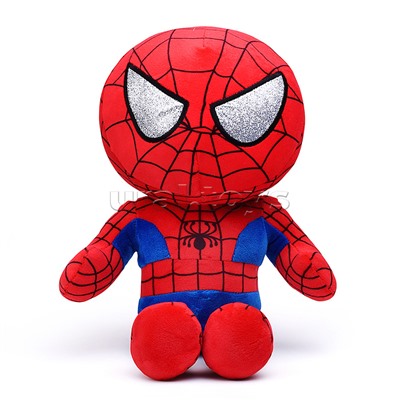 Мягкая игрушка "Спайдр мен" 30см, блестящие глаза, без чипа