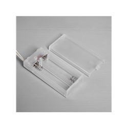 Фигура световая «Ёлочка плетёная», 30×13×13 см, 20 LED, батарейки ААх2 (не в комплекте), свечение теплое белое