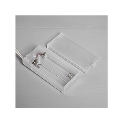 Фигура световая «Ёлочка плетёная», 30×13×13 см, 20 LED, батарейки ААх2 (не в комплекте), свечение теплое белое