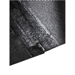 УЦЕНКА Коврик влаговпитывающий ребристый 60х90 см "КОМФОРТ" цвет черный