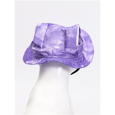 Панама для собак и кошек, размер S, ОГ - 23 см, вес 2-7 кг, фиолетовая