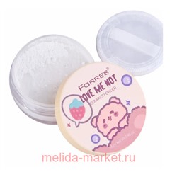 Farres Пудра рассыпчатая Love Me Not тон 1 белая фиксирующая 3028