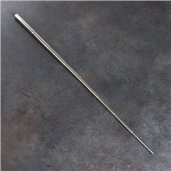 Трубка телескопическая для раздувания огня, нерж.сталь, 48.5 см