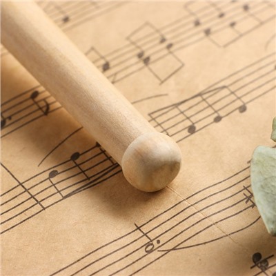 Молоток-колотушка для барабана Music Life, красный, 33×5 см