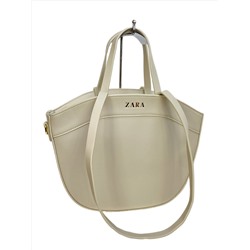 Женская сумка из искусственной кожи, цвет молочный