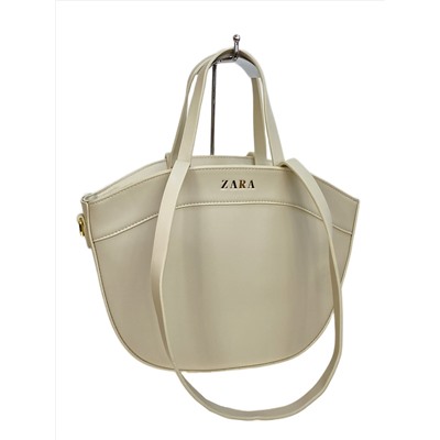 Женская сумка из искусственной кожи, цвет молочный