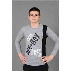 Футболка 83017 подростковая (Меланж)