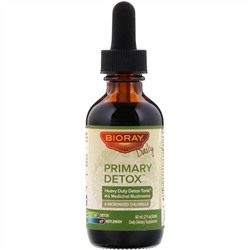 Bioray, Основное очищение, тоник для интенсивной детоксикации, без спирта, 60 мл (2 жидк. унции)