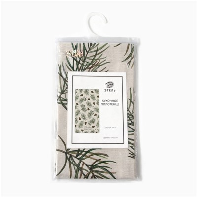 Полотенце «Этель» Christmas tree 40×73 см, 100% хл, саржа 190 г/м²