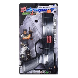 Пистолет-трещётка "Спецагент" на листе